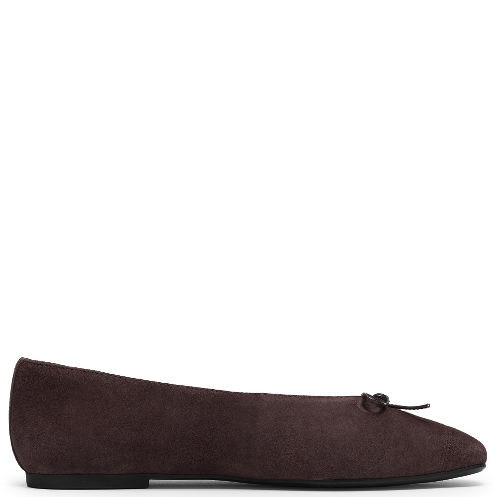 CLARKS</br>Clarks BEFANA BOW Γυναικείες Μπαλαρίνες Καφέ Suede CLARKS</br>Clarks BEFANA BOW Γυναικείες Μπαλαρίνες Καφέ Suede