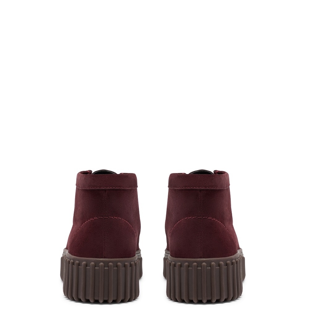 CLARKS</br>Clarks TORHILL MOSS Γυναικεία Μποτάκια Μπορντό Suede