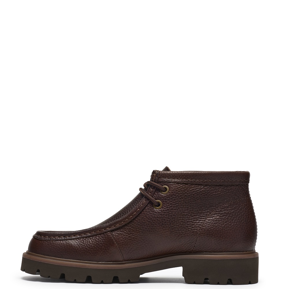 CLARKS</br>Clarks CLEYHILL TOP Ανδρικά Μποτάκια Καφέ Δέρμα CLARKS</br>Clarks CLEYHILL TOP Ανδρικά Μποτάκια Καφέ Δέρμα