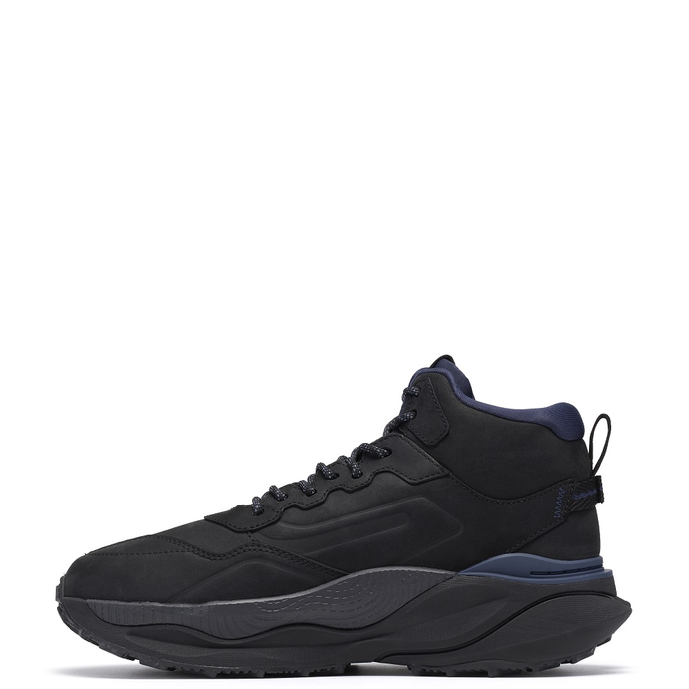 CLARKS</br>Clarks PACE TRAIL HI WP Ανδρικά Μποτάκια Μαύρο Δέρμα Αδιάβροχα