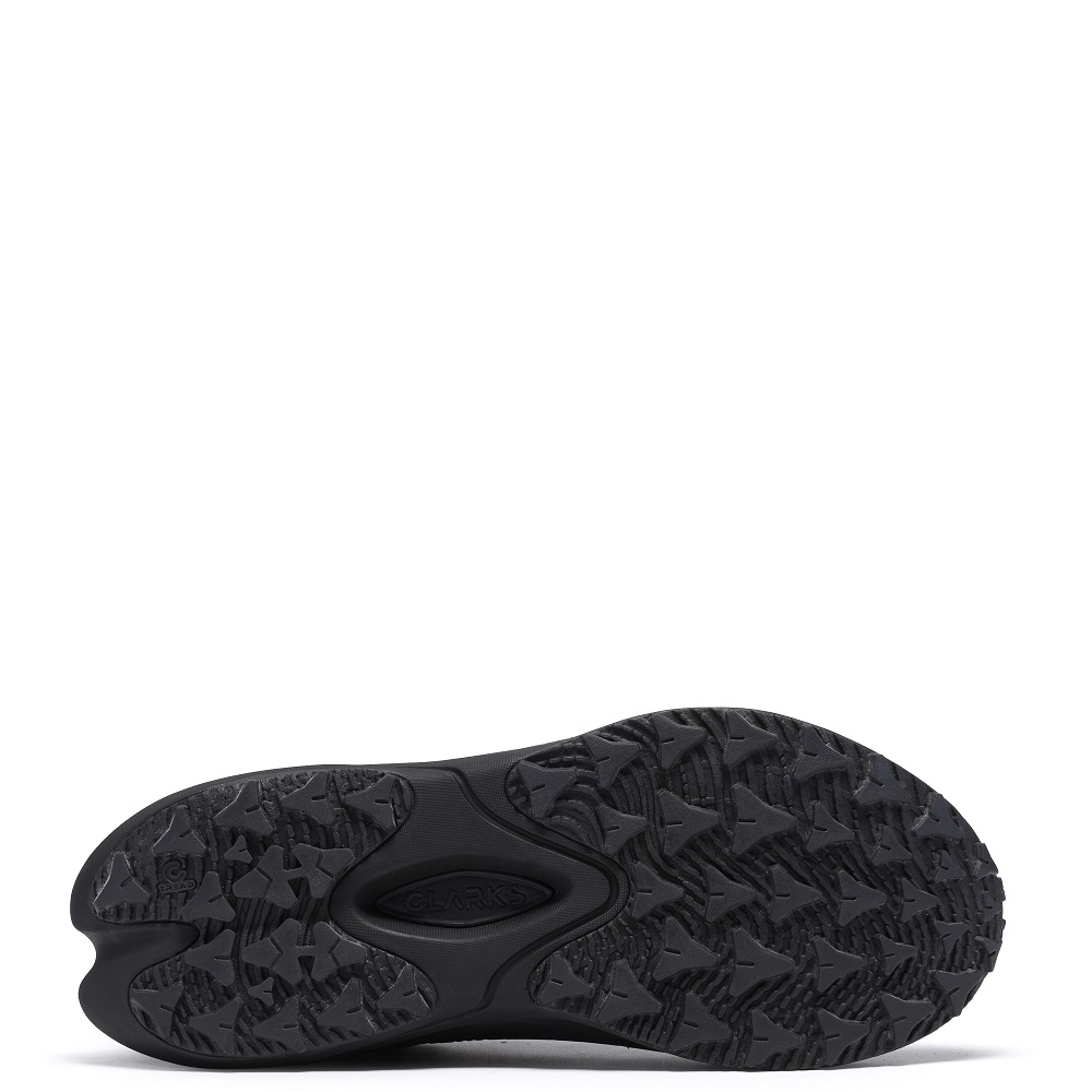 CLARKS</br>Clarks PACE TRAIL HI WP Ανδρικά Μποτάκια Μαύρο Δέρμα Αδιάβροχα