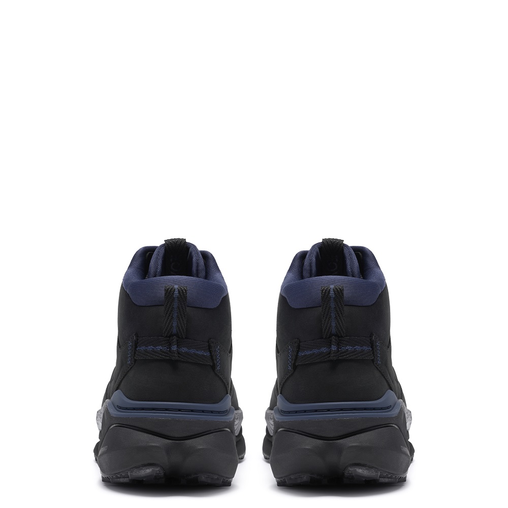 CLARKS</br>Clarks PACE TRAIL HI WP Ανδρικά Μποτάκια Μαύρο Δέρμα Αδιάβροχα