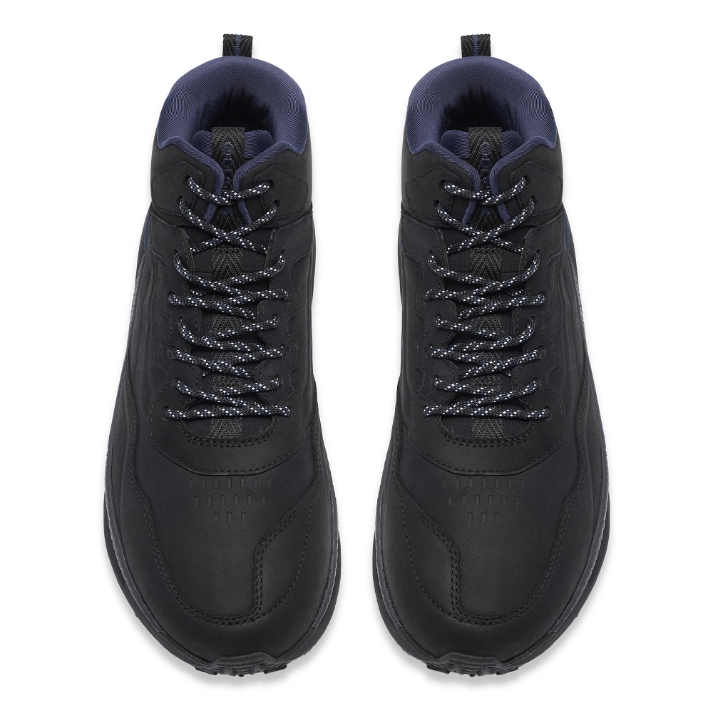 CLARKS</br>Clarks PACE TRAIL HI WP Ανδρικά Μποτάκια Μαύρο Δέρμα Αδιάβροχα