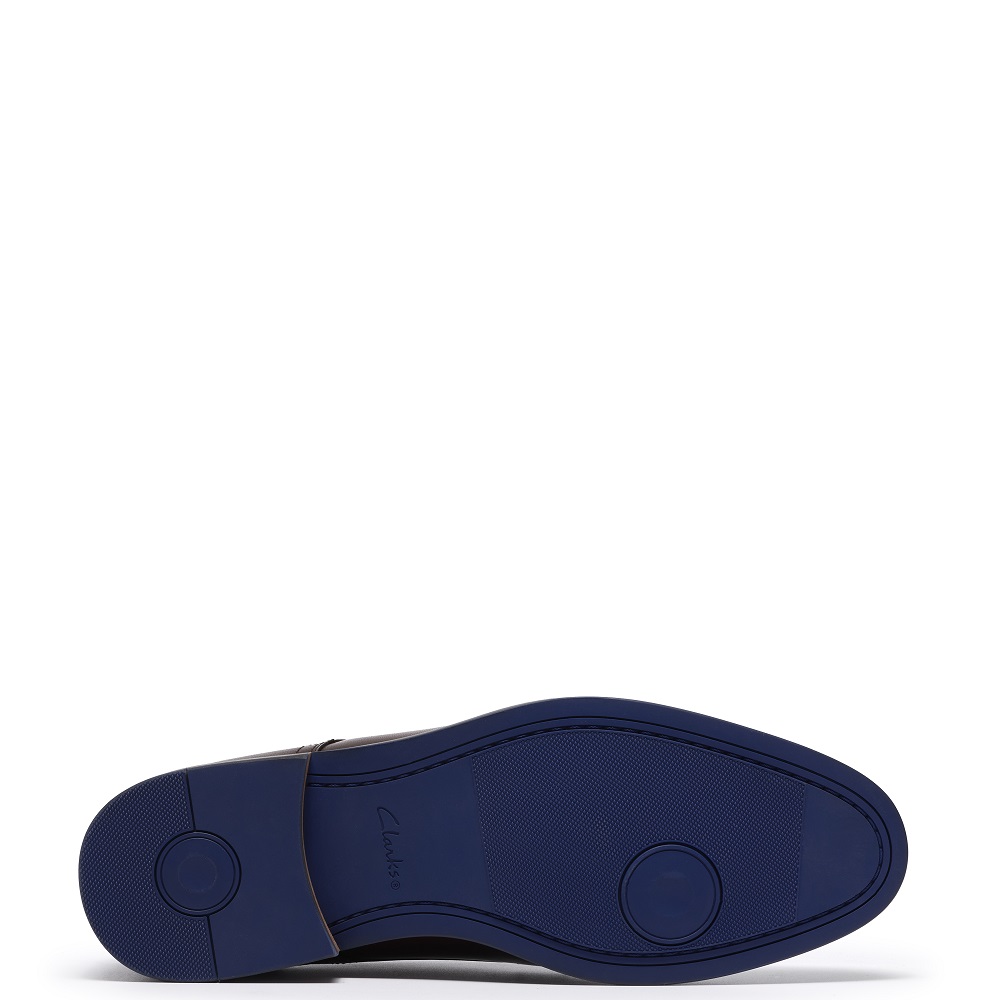 CLARKS</br>Clarks BOWBURN LACE Ανδρικά Δετά Παπούτσια Καφέ Δέρμα CLARKS</br>Clarks BOWBURN LACE Ανδρικά Δετά Παπούτσια Καφέ Δέρμα