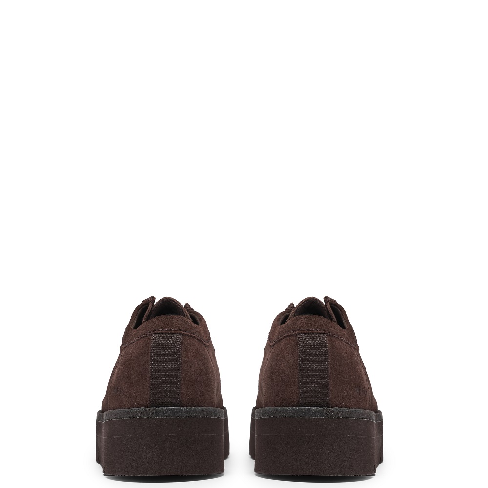 CLARKS</br>Clarks MEARE WALLA Γυναικεία Casual Παπούτσια Καφέ Suede CLARKS</br>Clarks MEARE WALLA Γυναικεία Casual Παπούτσια Καφέ Suede