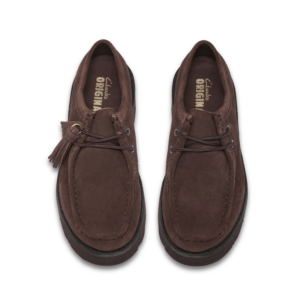 CLARKS</br>Clarks MEARE WALLA Γυναικεία Casual Παπούτσια Καφέ Suede CLARKS</br>Clarks MEARE WALLA Γυναικεία Casual Παπούτσια Καφέ Suede