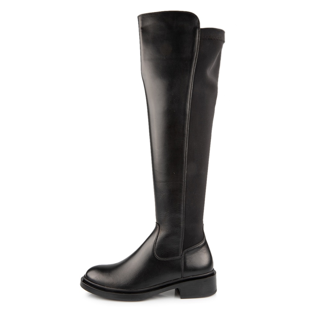 FM</br>FM 269-25 Γυναικείες Μπότες Μαύρο Δέρμα FM</br>FM 269-25 Γυναικείες Μπότες Μαύρο Δέρμα