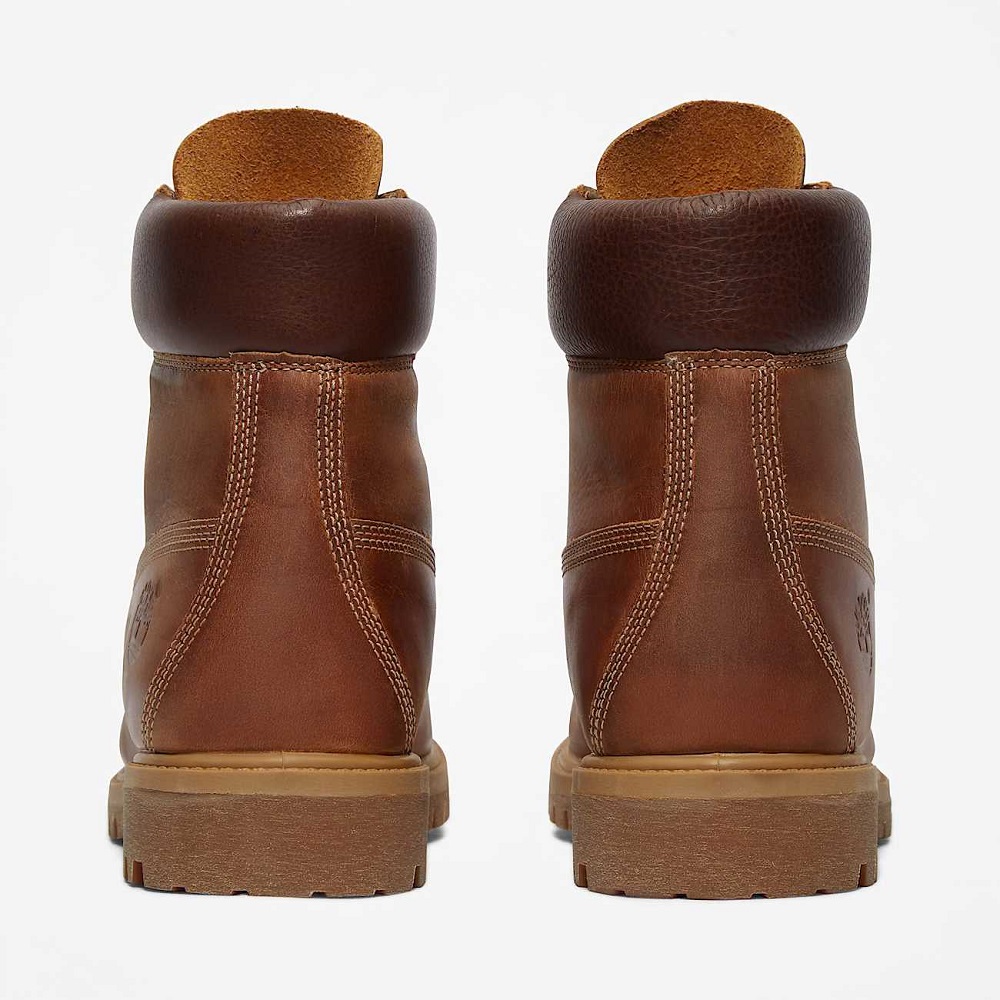 TIMBERLAND</br>Timberland Premium 6inch Waterproof Boot 27094-214 Ανδρικά Μποτάκια Καφέ Δέρμα TIMBERLAND</br>Timberland Premium 6inch Waterproof Boot 27094-214 Ανδρικά Μποτάκια Καφέ Δέρμα