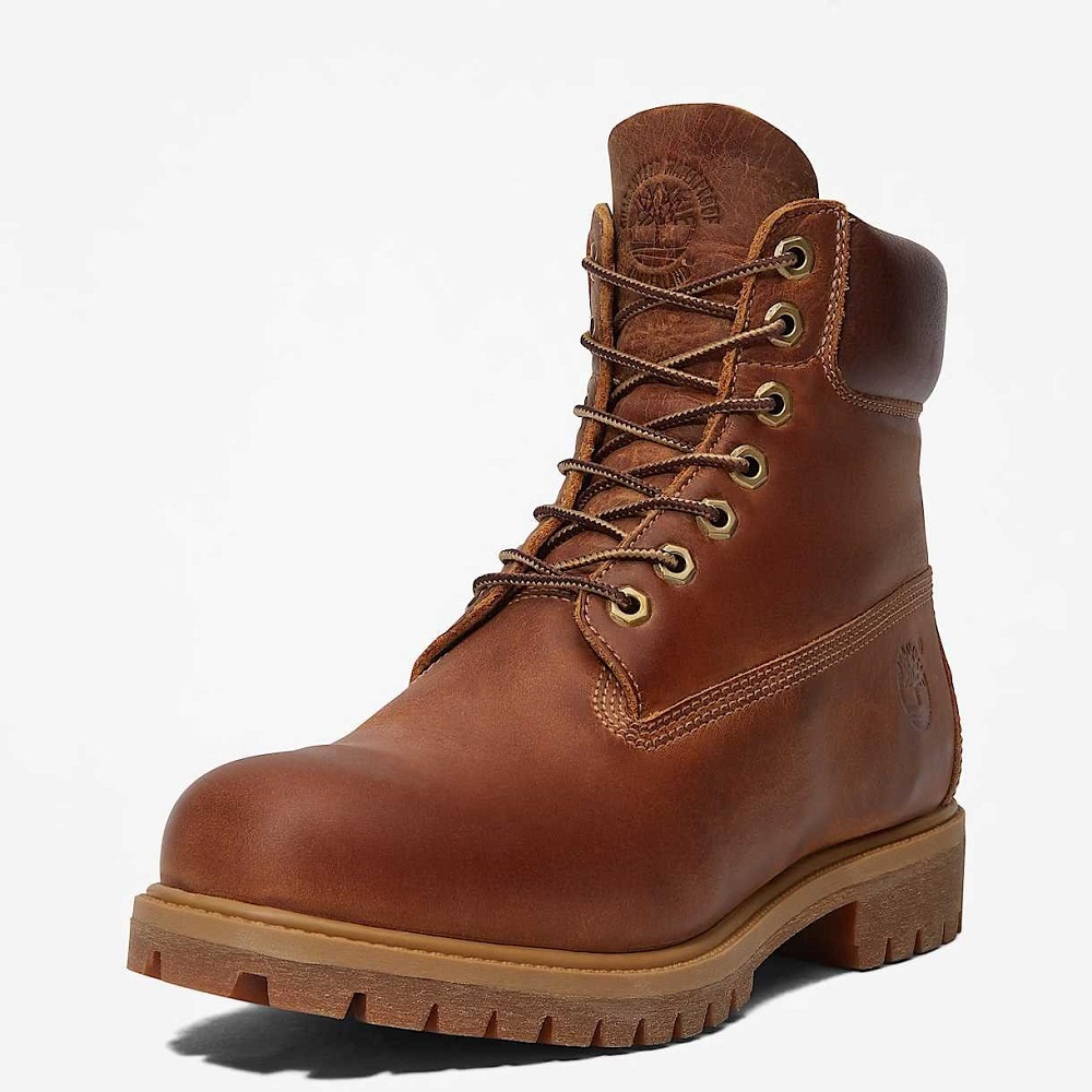 TIMBERLAND</br>Timberland Premium 6inch Waterproof Boot 27094-214 Ανδρικά Μποτάκια Καφέ Δέρμα TIMBERLAND</br>Timberland Premium 6inch Waterproof Boot 27094-214 Ανδρικά Μποτάκια Καφέ Δέρμα