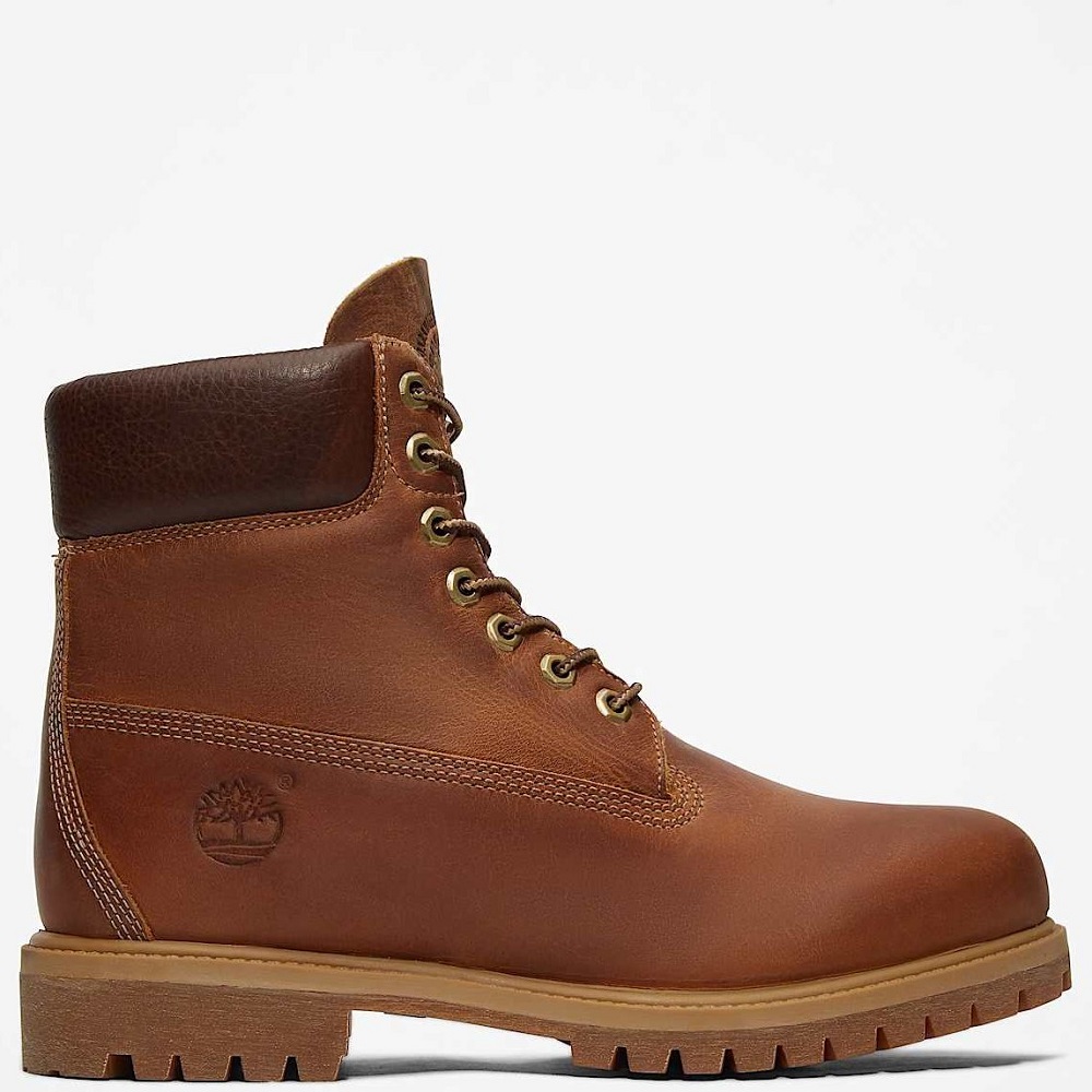 TIMBERLAND</br>Timberland Premium 6inch Waterproof Boot 27094-214 Ανδρικά Μποτάκια Καφέ Δέρμα TIMBERLAND</br>Timberland Premium 6inch Waterproof Boot 27094-214 Ανδρικά Μποτάκια Καφέ Δέρμα