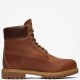 TIMBERLAND</br>Timberland Premium 6inch Waterproof Boot 27094-214 Ανδρικά Μποτάκια Καφέ Δέρμα