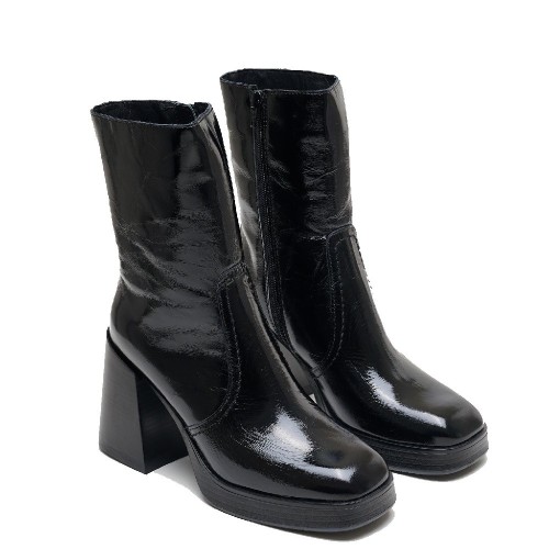 Γυναικεία Μποτάκια Μαύρο Λουστρίνι 2761 49 05 Alpe Γυναικεία Μποτάκια Μαύρο Λουστρίνι 2761 49 05 Alpe