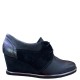 D'CHICAS</br>Γυναικεία Casual Μαύρο Δέρμα 2840 D'Chicas D'CHICAS</br>Γυναικεία Casual Μαύρο Δέρμα 2840 D'Chicas