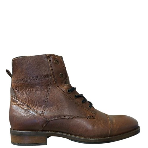 Ανδρικά Μποτάκια Ταμπά Δέρμα 306K85508FP586SU00 Bullboxer Ανδρικά Μποτάκια Ταμπά Δέρμα 306K85508FP586SU00 Bullboxer