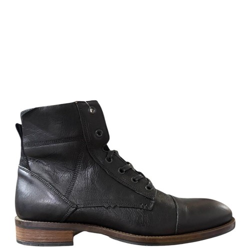 Ανδρικά Μποτάκια Μαύρο Δέρμα 306K85508FP879SU10 Bullboxer Ανδρικά Μποτάκια Μαύρο Δέρμα 306K85508FP879SU10 Bullboxer