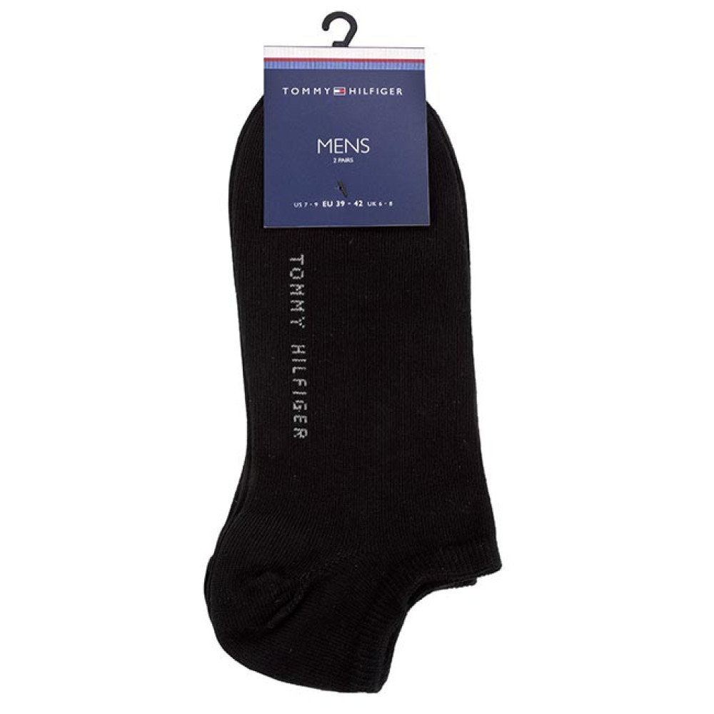 TOMMY HILFIGER</br>Ανδρικές Κάλτσες Μαύρο 2PACK 342023001-200 Tommy Hilfiger