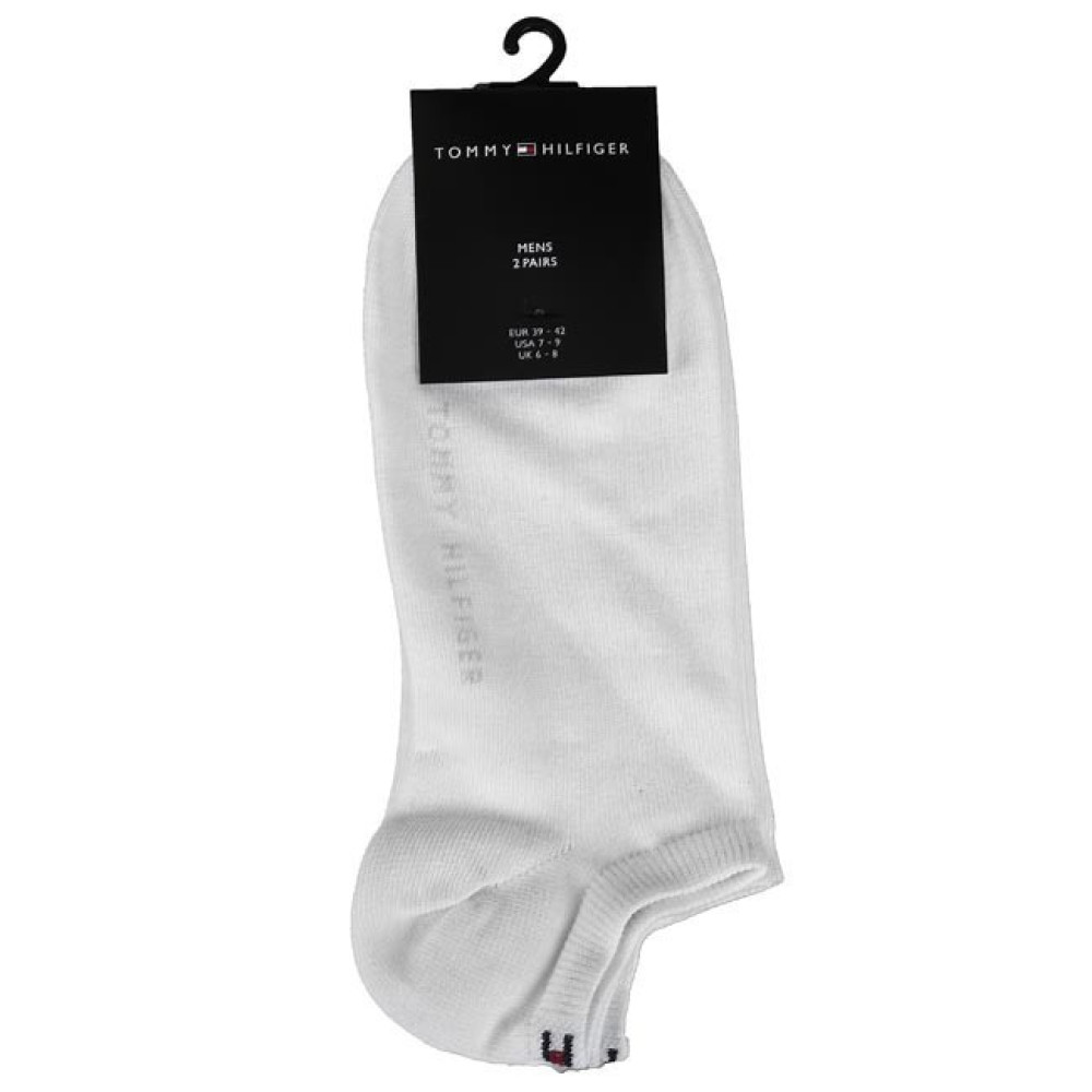 TOMMY HILFIGER</br>Ανδρικές Κάλτσες Λευκό 2PACK 342023001-300 Tommy Hilfiger