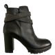 ALPE</br>Γυναικεία Μποτάκια Μαύρο Δέρμα 3563 20 05 Alpe