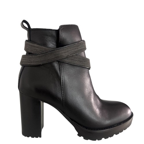 Γυναικεία Μποτάκια Μαύρο Δέρμα 3563 20 05 Alpe Γυναικεία Μποτάκια Μαύρο Δέρμα 3563 20 05 Alpe