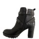 ALPE</br>Γυναικεία Μποτάκια Μαύρο Δέρμα 3563 20 05 Alpe