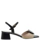 MOURTZI</br>Γυναικεία Πέδιλα Μπεζ/Μαύρο Δέρμα 35/36405 Mourtzi MOURTZI</br>Γυναικεία Πέδιλα Μπεζ/Μαύρο Δέρμα 35/36405 Mourtzi