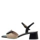 MOURTZI</br>Γυναικεία Πέδιλα Μπεζ/Μαύρο Δέρμα 35/36405 Mourtzi MOURTZI</br>Γυναικεία Πέδιλα Μπεζ/Μαύρο Δέρμα 35/36405 Mourtzi