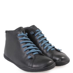 Ανδρικά Μποτάκια Μαύρο Δέρμα PEU CAMI 36411-043 Camper