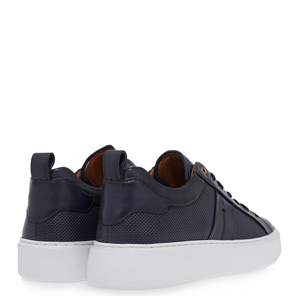 RENATO GARINI</br>Ανδρικά Sneakers Μπλε Δέρμα Στάμπα 36711-TEDROSO Renato Garini RENATO GARINI</br>Ανδρικά Sneakers Μπλε Δέρμα Στάμπα 36711-TEDROSO Renato Garini