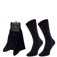Tommy Hilfiger Men's Socks 2Pack 371111-200 Ανδρικές Κάλτσες Μαύρο