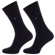 Tommy Hilfiger Men's Socks 2Pack 371111-200 Ανδρικές Κάλτσες Μαύρο
