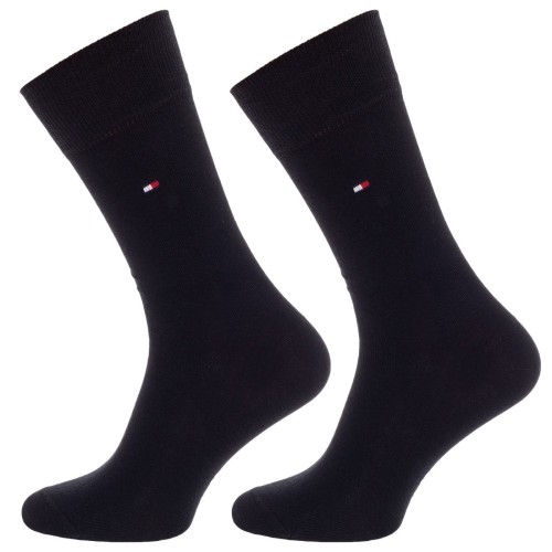 Tommy Hilfiger Men's Socks 2Pack 371111-200 Ανδρικές Κάλτσες Μαύρο Tommy Hilfiger Men's Socks 2Pack 371111-200 Ανδρικές Κάλτσες Μαύρο