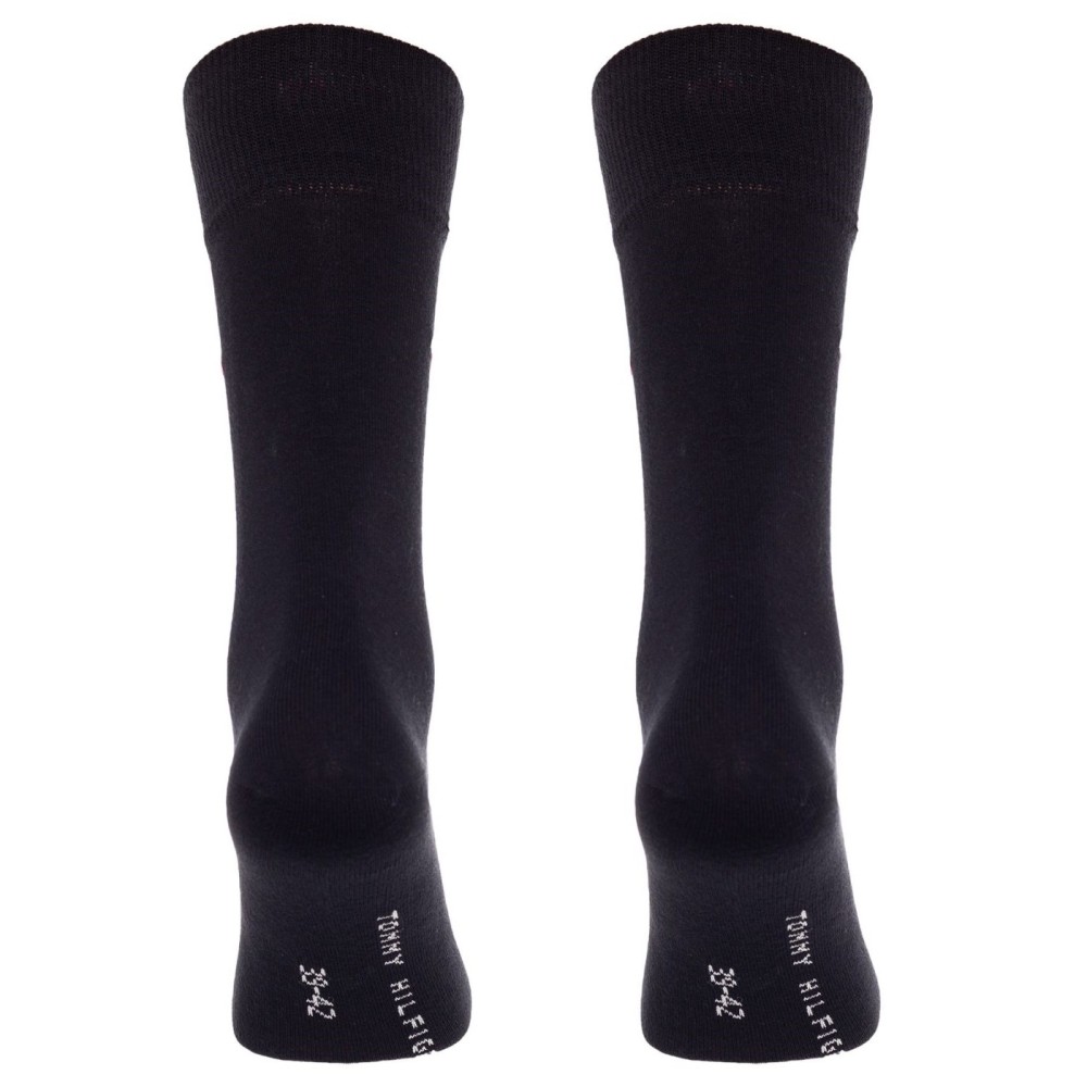 TOMMY HILFIGER</br>Tommy Hilfiger Men's Socks 2Pack 371111-200 Ανδρικές Κάλτσες Μαύρο TOMMY HILFIGER</br>Tommy Hilfiger Men's Socks 2Pack 371111-200 Ανδρικές Κάλτσες Μαύρο