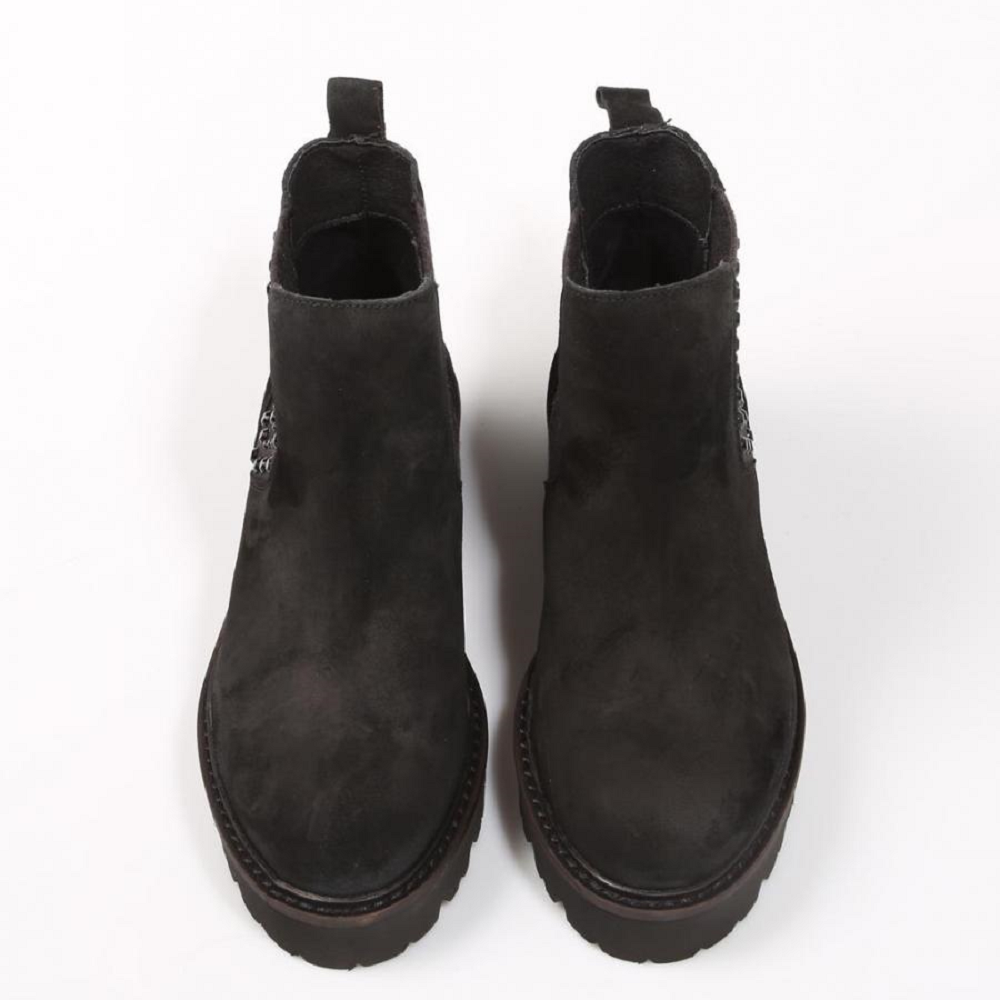 ALPE</br>Γυναικεία Μποτάκια Μαύρο Suede 3730 11 05 Alpe