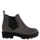 ALPE</br>Γυναικεία Μποτάκια Γκρι Suede 3730 11 46 Alpe