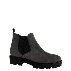 Γυναικεία Μποτάκια Γκρι Suede 3730 11 46 Alpe