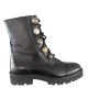ALPE</br>Γυναικεία Μποτάκια Μαύρο Δέρμα 3732 04 05 Alpe