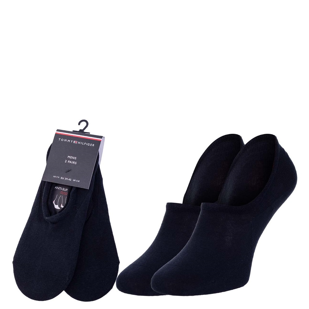 TOMMY HILFIGER</br>Ανδρικές Κάλτσες Μπλε 2PACK 382024001-012 Tommy Hilfiger