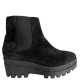 ALPE</br>Γυναικεία Μποτάκια Μαύρο Suede 3896 11 05 Alpe