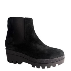 Γυναικεία Μποτάκια Μαύρο Suede 3896 11 05 Alpe