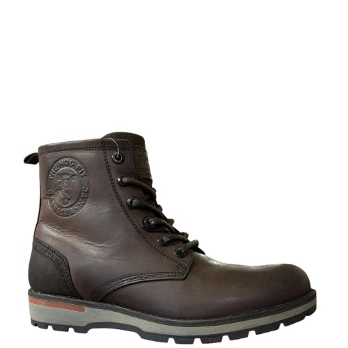 Ανδρικά Μποτάκια Καφέ Δέρμα 413K84988FDBBKSU00 Bullboxer Ανδρικά Μποτάκια Καφέ Δέρμα 413K84988FDBBKSU00 Bullboxer