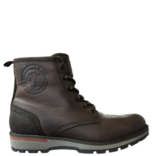 Ανδρικά Μποτάκια Καφέ Δέρμα 413K84988FDBBKSU00 Bullboxer Ανδρικά Μποτάκια Καφέ Δέρμα 413K84988FDBBKSU00 Bullboxer