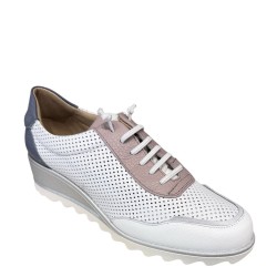 Γυναικεία Sneakers Λευκό Δέρμα 4250 D' Chicas