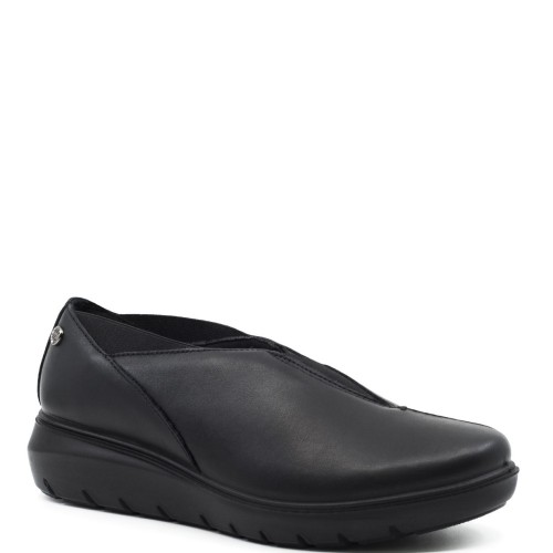 Γυναικεία Sneakers Μαύρο Δέρμα 455910 Imac Γυναικεία Sneakers Μαύρο Δέρμα 455910 Imac