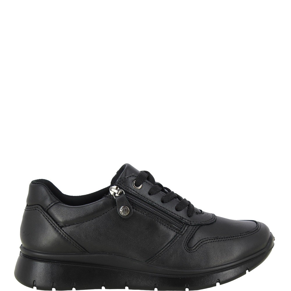 IMAC</br>Γυναικεία Sneakers Μαύρο Δέρμα 455960 Imac IMAC</br>Γυναικεία Sneakers Μαύρο Δέρμα 455960 Imac