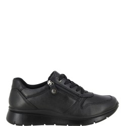 Γυναικεία Sneakers Μαύρο Δέρμα 455960 Imac
