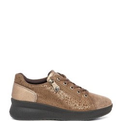 Γυναικεία Sneakers Καφέ Suede 456500 Imac