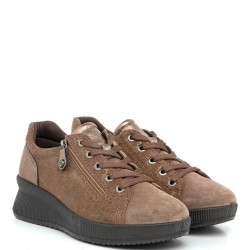 Γυναικεία Sneakers Καφέ Suede 456500 Imac