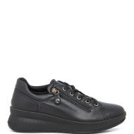 Γυναικεία Sneakers Μαύρο Δέρμα 456500 Imac