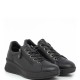 IMAC</br>Γυναικεία Sneakers Μαύρο Δέρμα 456500 Imac IMAC</br>Γυναικεία Sneakers Μαύρο Δέρμα 456500 Imac