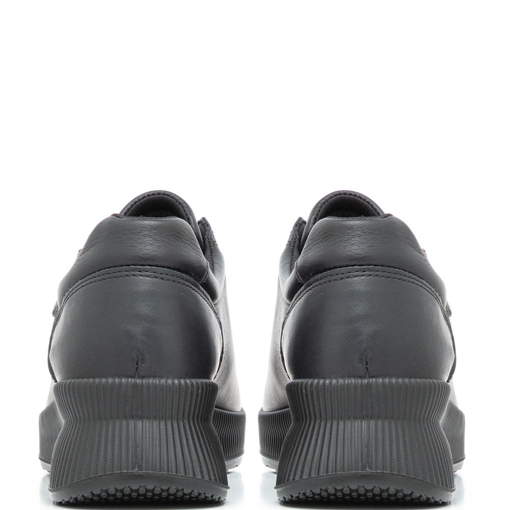 IMAC</br>Γυναικεία Sneakers Μαύρο Δέρμα 456500 Imac IMAC</br>Γυναικεία Sneakers Μαύρο Δέρμα 456500 Imac